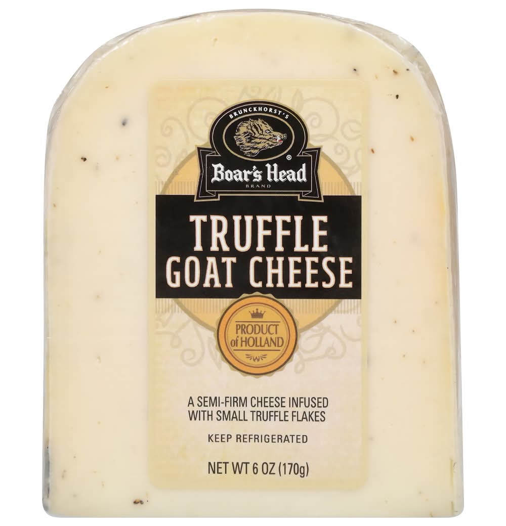 Boar's Head Truffle Goat Cheese 6 oz