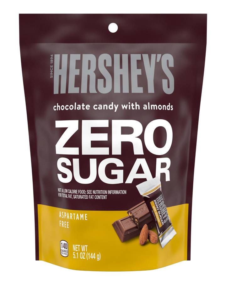 Hershey’s Zero Sugar Chocolate with Almonds 5.1 oz
