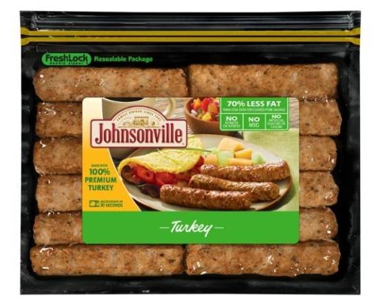 Johnsonville Turkey Breakfast Sausage 12 iz