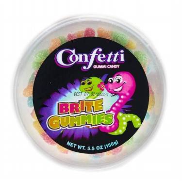 Confetti Brite Gummies 5.5 oz