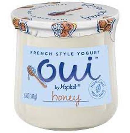 Yoplait Oui Honey 5 oz