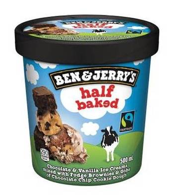 Ben and Jerry’s Half Baked 16 oz