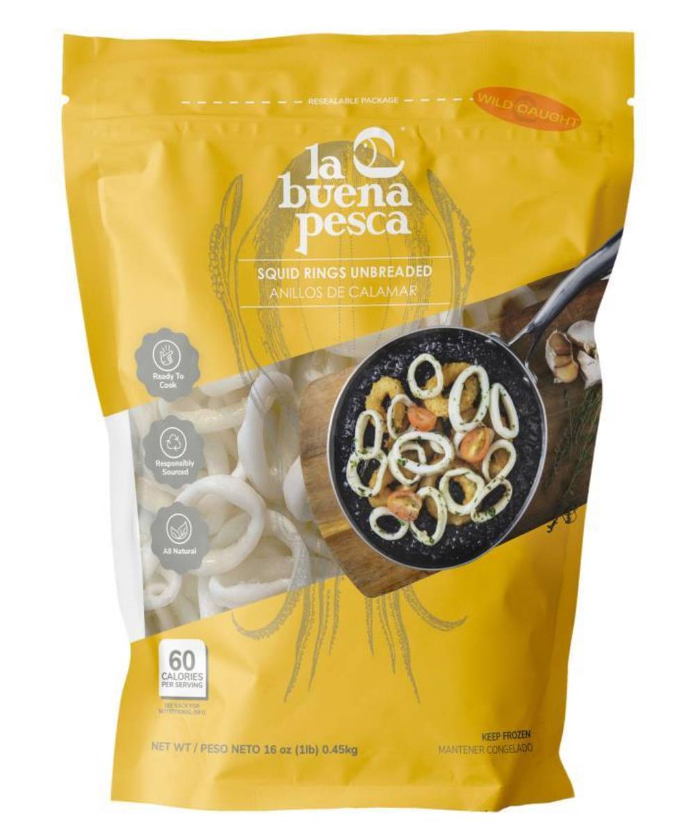 La Buena Pesca Anillos de Calamar 1 lb