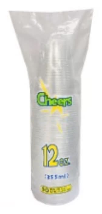 Cheers! 12 oz Plastic Cups 50 ct