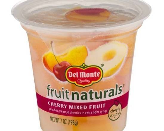Del Monte Naturals Cherry Mixed Fruits In Extra Light Syrup 7 oz