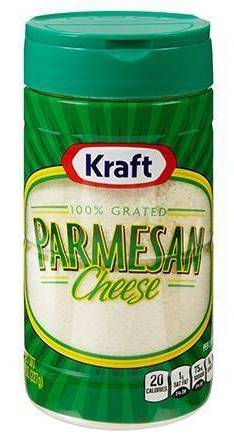 Kraft Grated Parmesan Cheese 8 oz