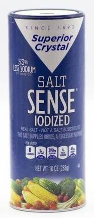 Superior Crystal Salt Sense Iodized
