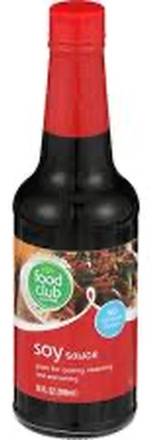 Food Club Soy Sauce 10 oz