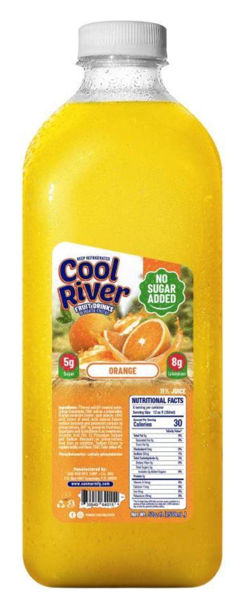 Cool River Bebida de China Sin Azúcar Ańadida 52 oz