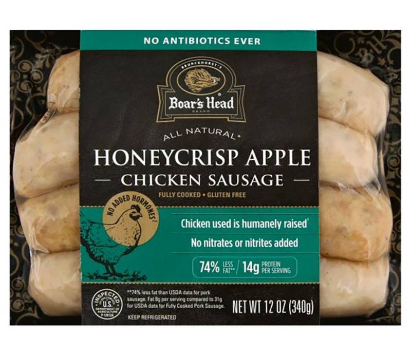 Boar's Head Honey Crisp Apple Chicken Sausage 12 oz