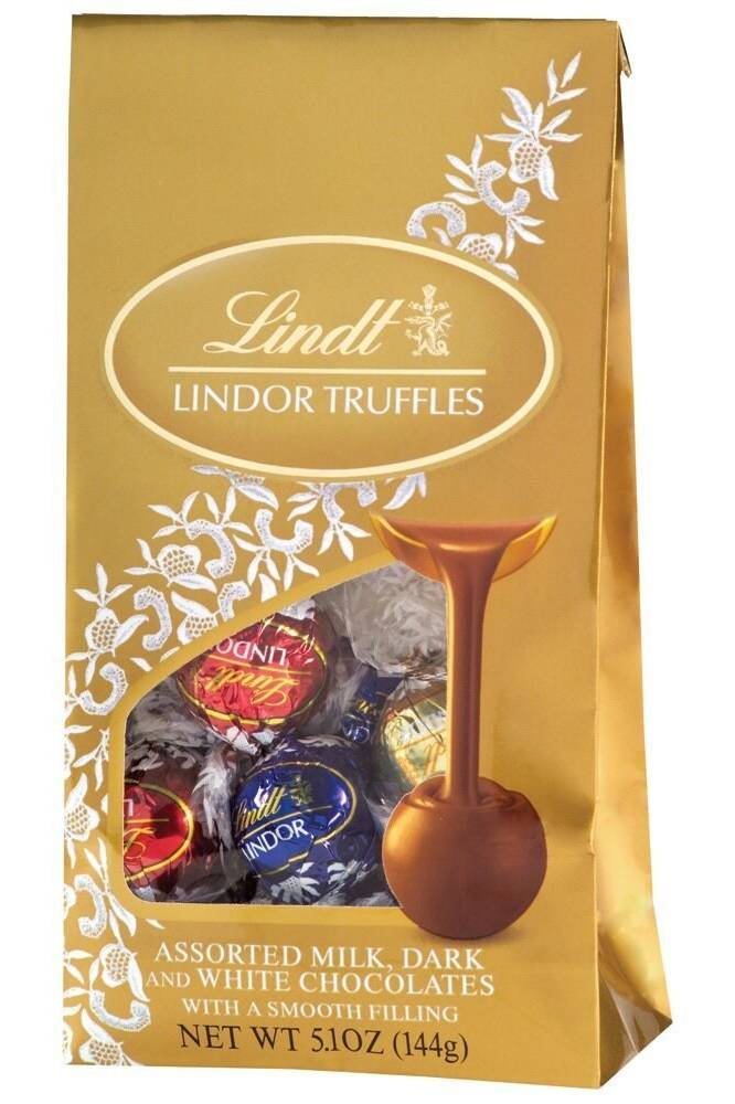 Lindt Lindor Assorted Chocolate Truffles 5.1 oz