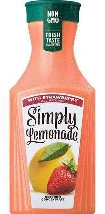 Simply Lemonade with Strawberry 52 oz