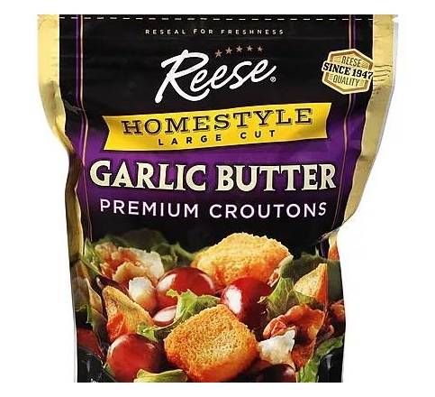 Reese Homestyle Large Cut Garlic Butter Croutons