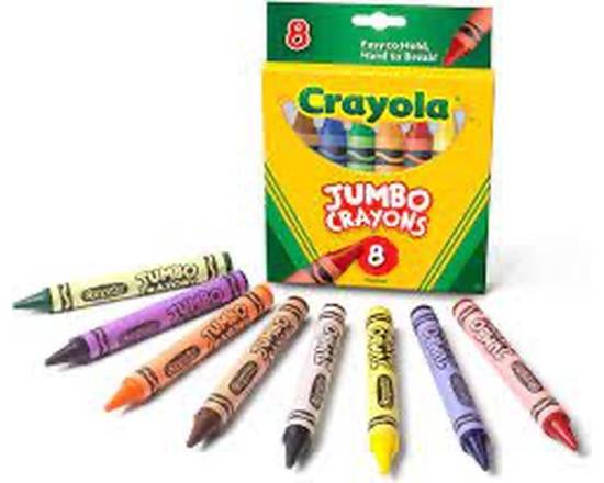 Crayola Jumbo Crayons 8 ct