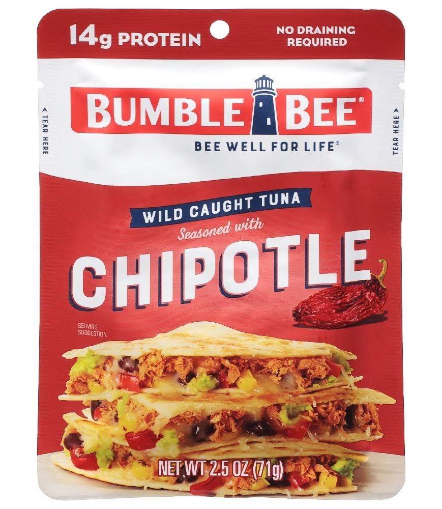 Bumble Bee Wild Caught Tuna Seasoned with Chipotle 2.5 oz
