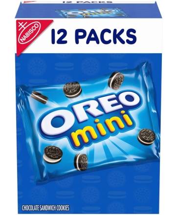 Oreo Mini Chocolate Sandwich Cookies 10-1 oz