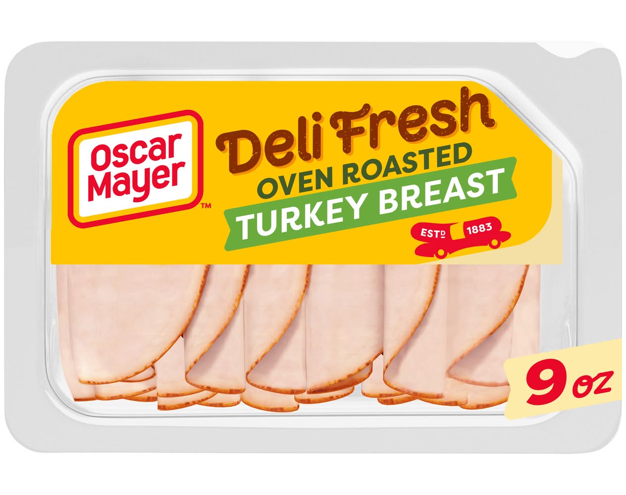 Oscar Mayer Deli Fresh Oven Roasted Turkey Breast 9 oz