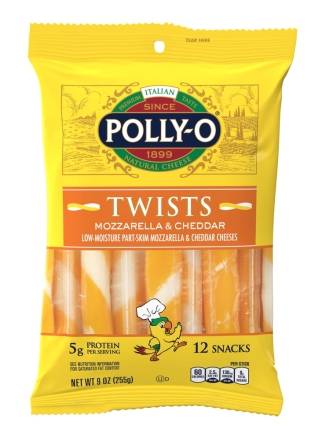 Polly-O Mozzarella & Cheddar Twists 9 oz