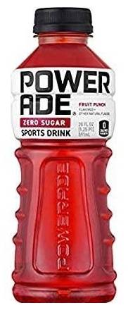 Powerade Zero Fruit Punch 20 oz