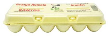 Granja Avicola Santos Huevos Grandes 12 ct