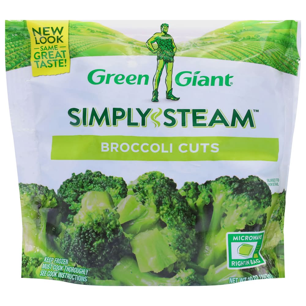 Green Giant Simply Steam Broccoli Cuts 10 oz