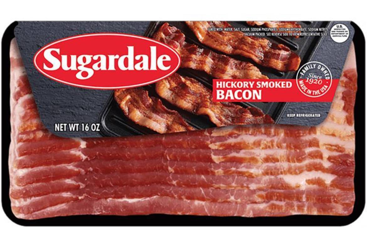 Sugardale Hickory Smoked Bacon 16 oz