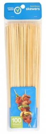 Simply Done Bamboo Skewers 100 ct