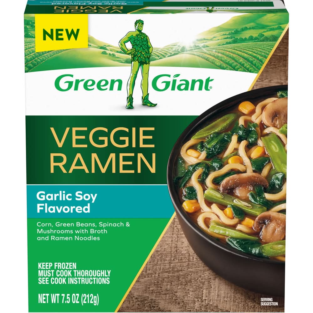 Green Giant Garlic Soy Flavored Veggie Ramen 7.5 oz