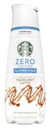 Starbucks Zero Creamer Hazelnut Latte 28 oz