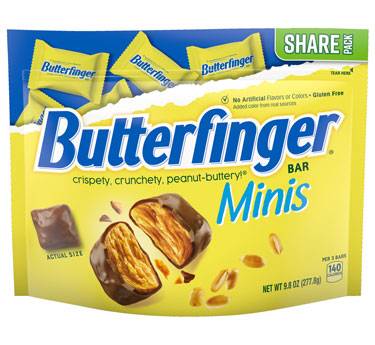 Butterfinger Minis Share Bag 9.8 oz