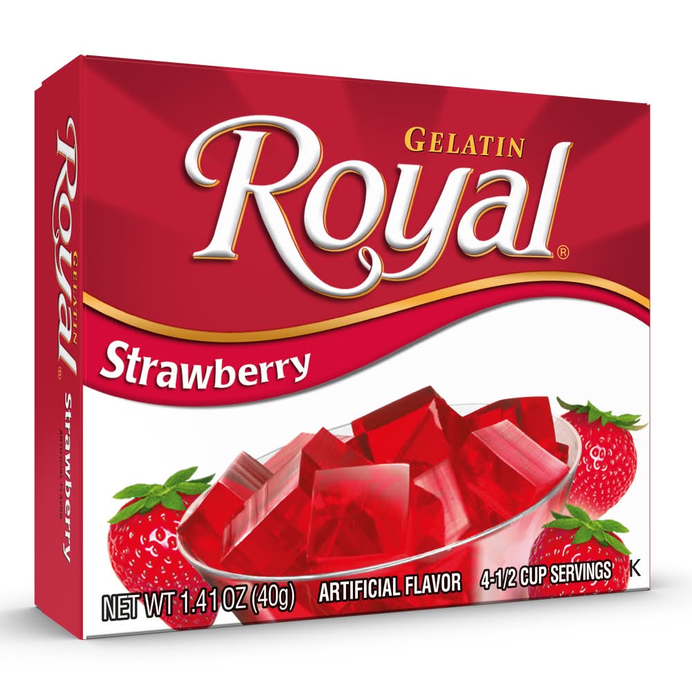 Royal Gelatina Strawberry 1.4 oz
