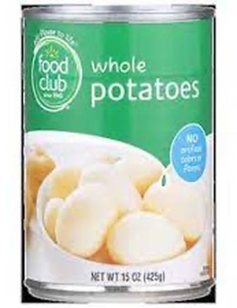 Food Club Whole Potatoes 15 oz