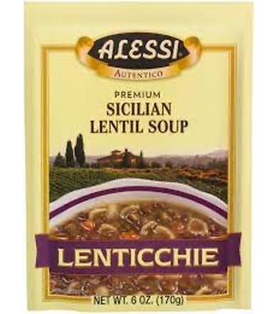 Alessi Sicilian Lentil Soup 6 oz.