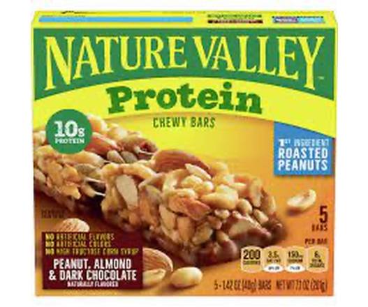 Nature Valley Protein Chewy Peanut Almond & Dark Chocolate Bars 5 ct