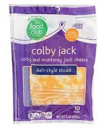 Food Club Deli-Style Colby Jack 8 oz