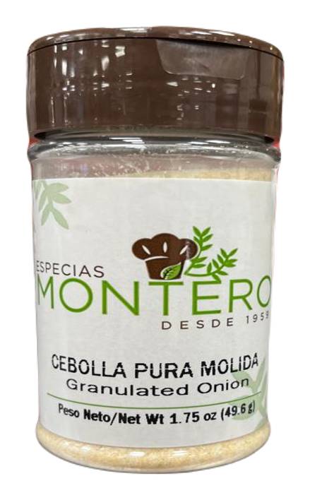 Montero Cebolla Pura Molida 1.75 oz