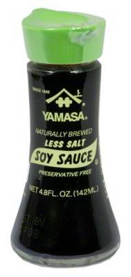 Yamasa Soy Sauce Less Salt 5 oz