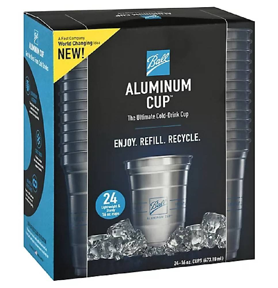 Ball Aluminum Cups 24-16 oz