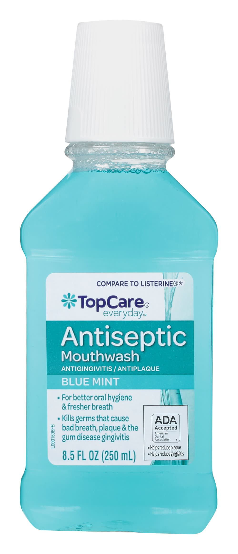 Top Care Antiseptic Mouthwash Blue Mint 250 ml