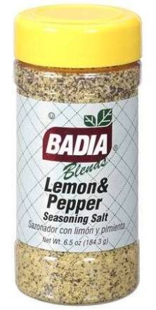 Badia Lemon Pepper / Pimienta Limón 6.5 oz