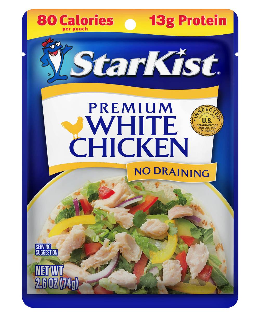 Starkist Premium White Chicken 2.6 oz