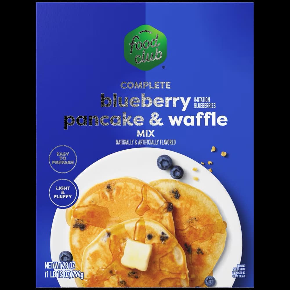 Food Club Complete Buttermilk Pancake & Waffle Mix 32 oz
