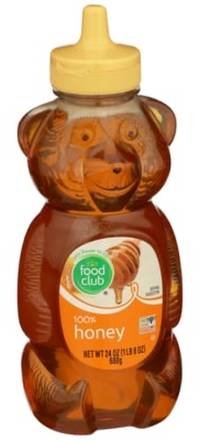 Food Club 100% Pure Honey 24 oz