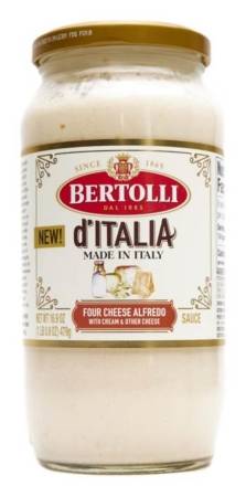 Bertolli Sauce D'Italia Four Cheese Alfredo 16.9 oz
