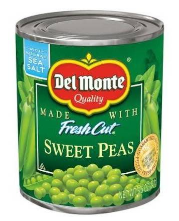 Del Monte Whole Sweet Peas