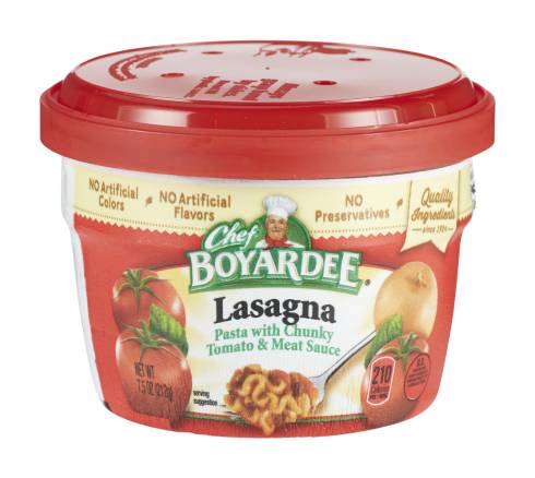 Chef Boyardee Microwave Cups Lasagna 7.5 oz.