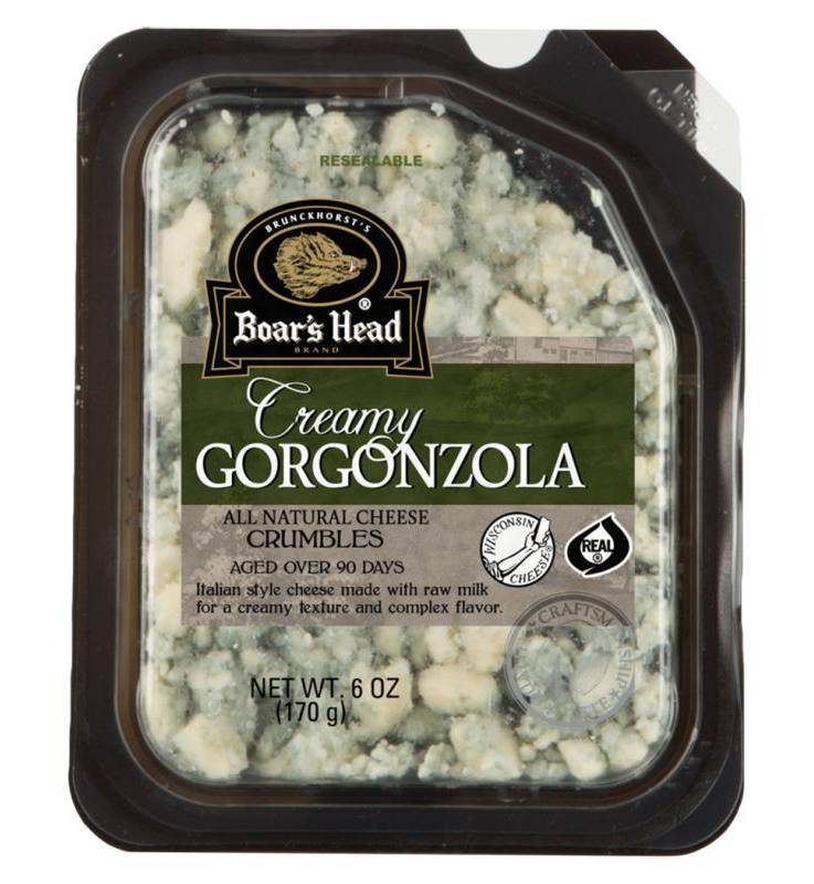 Boar's Head Creamy Gorgonzola Crumbles 6 oz