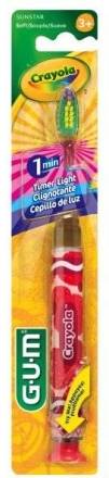 GUM Crayola Flash Toothbrush with Suction Cup