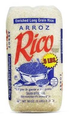 Arroz Rico Long Grain Rice 5 lbs