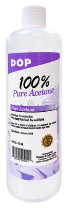 DOP 100% Pure Acetone 16 oz